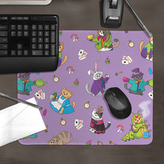 Alice in Wonderland Cats Mousepad