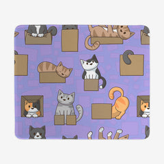 Cats in Boxes Mousepad