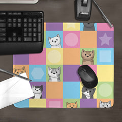 Pastel Cats Mousepad