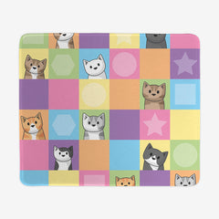 Pastel Cats Mousepad