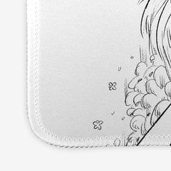 Fox Skull Girl Mousepad