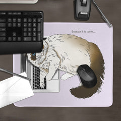 Laptop Cat Mousepad