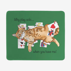 Solitaire Cat Mousepad
