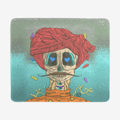 The Red Rural Turban Mousepad