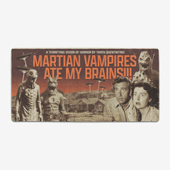 Vampire Martians Ate My Brains Extended Mousepad