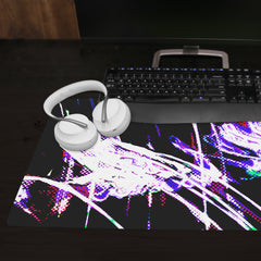 Neon Graffiti XL Extended Mousepad