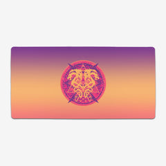 Twin Dragons Tattoo Extended Mousepad