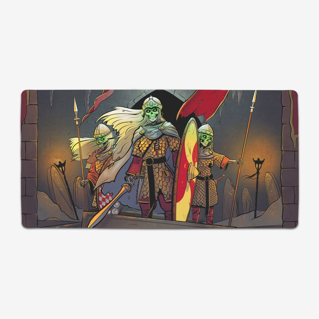 Iron Age Undead Barrow Wight Princess Extended Mousepad
