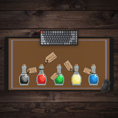Gathering Potions Extended Mousepad