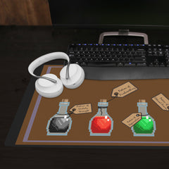 Gathering Potions Extended Mousepad