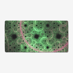 Purple Circles Extended Mousepad