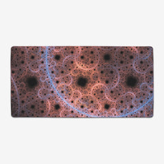 Purple Circles Extended Mousepad