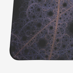 Purple Circles Extended Mousepad