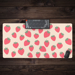 Strawberry Picnic Extended Mousepad