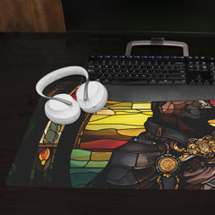 Big Dog Knight Extended Mousepad