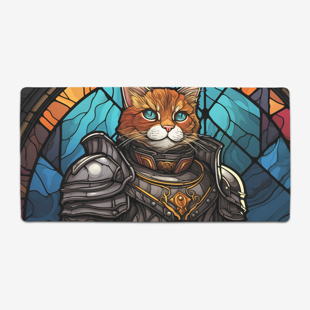 Cat Knight Extended Mousepad