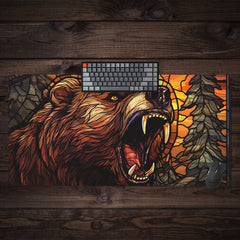 Rabid Bear Extended Mousepad