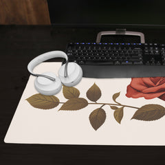 Red Rose Extended Mousepad