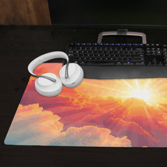 Sunrise Through The Clouds Extended Mousepad