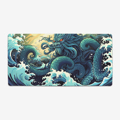 The Old One Among Waves Extended Mousepad