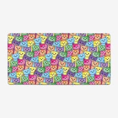 Cat Clowder Extended Mousepad