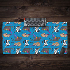 Pen Cats Extended Mousepad