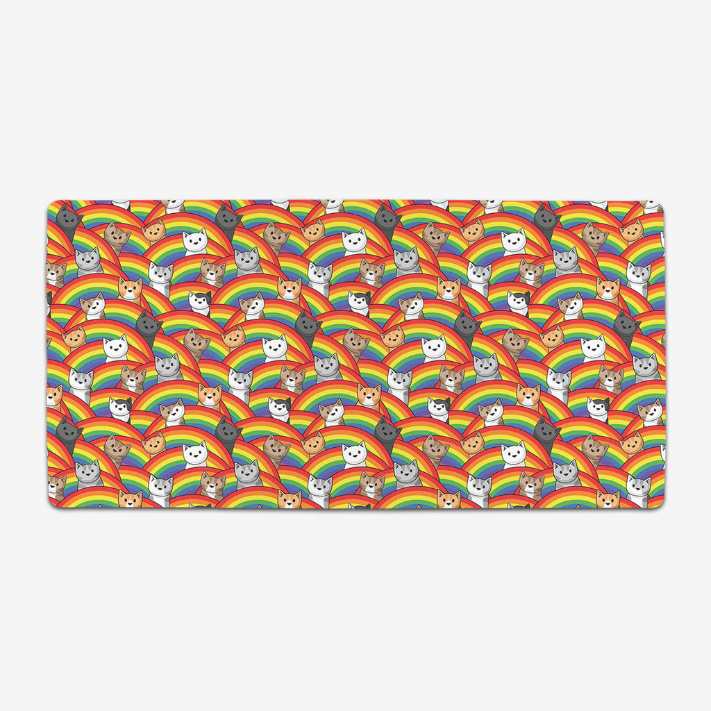 Rainbow Cats Extended Mousepad