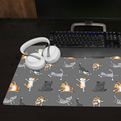 Yoga Cats Extended Mousepad