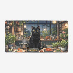 Kitten Wants To Cook For You Extended Mousepad