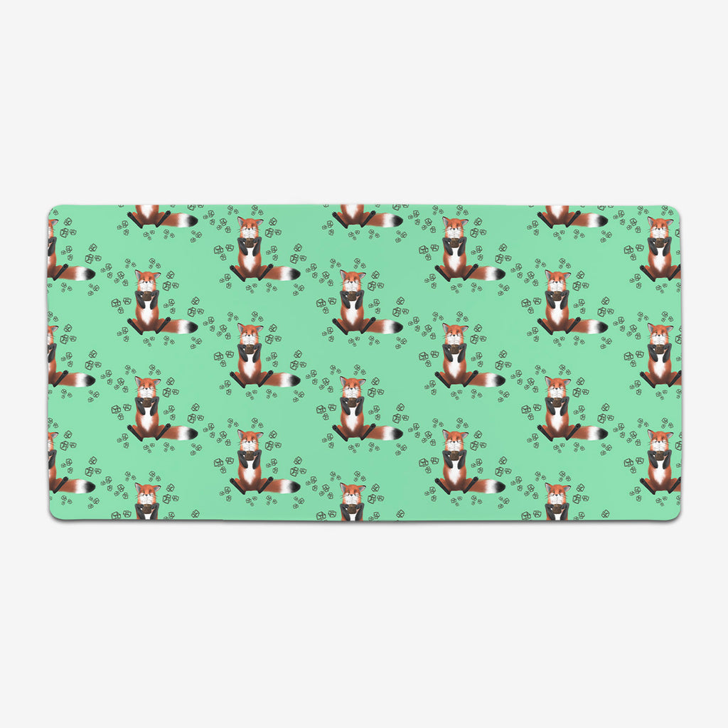 Coffee Fox Extended Mousepad