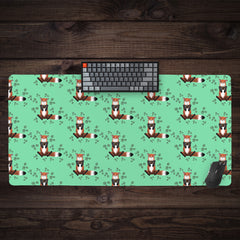 Coffee Fox Extended Mousepad