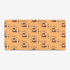 Coffee Fox Extended Mousepad