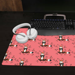 Coffee Fox Extended Mousepad