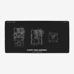 Floppy Disk Assembly Extended Mousepad