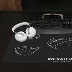 Golf Club Head Extended Mousepad