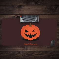 Happy Hollow-ween Extended Mousepad