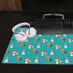 Kawaii Forest Friends Extended Mousepad