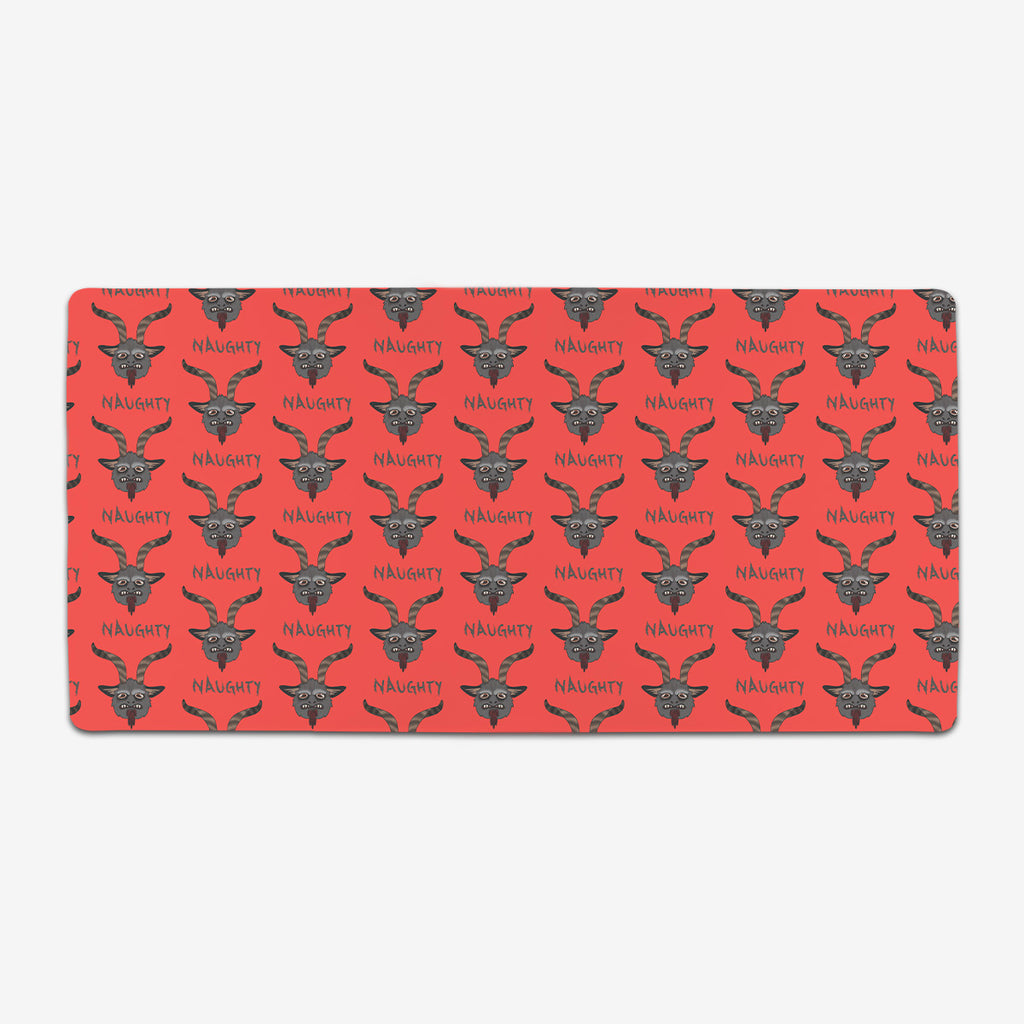 Naughty Krampus Extended Mousepad