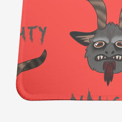 Naughty Krampus Extended Mousepad