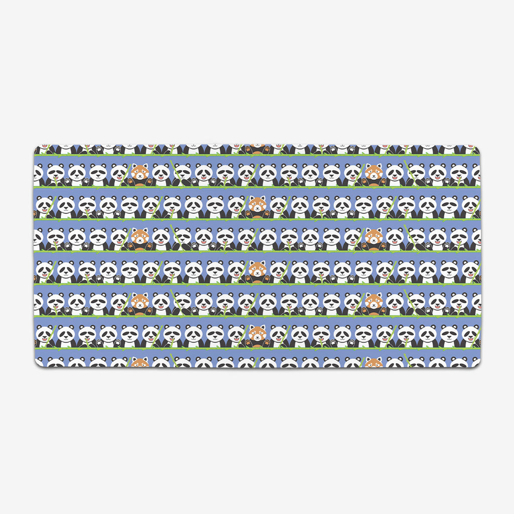 Panda, Panda, Red Panda Extended Mousepad