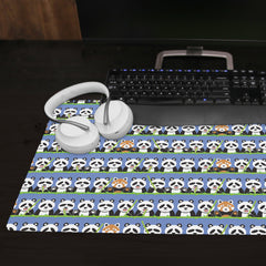 Panda, Panda, Red Panda Extended Mousepad