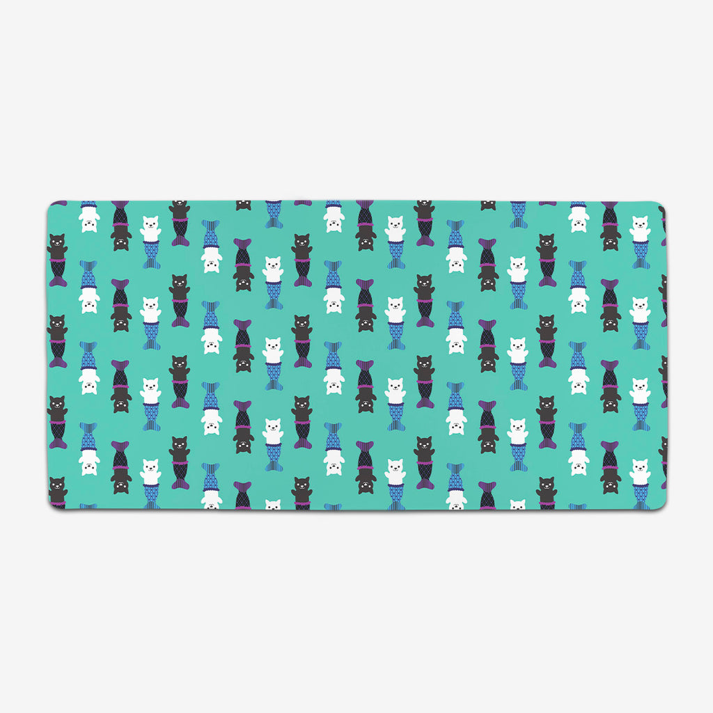 Purrfect Mermaids Extended Mousepad