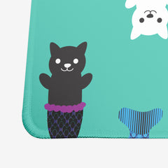 Purrfect Mermaids Extended Mousepad