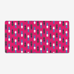 Purrfect Mermaids Extended Mousepad