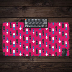 Purrfect Mermaids Extended Mousepad