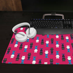 Purrfect Mermaids Extended Mousepad