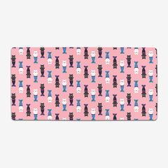 Purrfect Mermaids Extended Mousepad