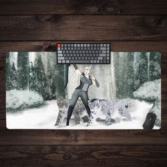 She Is Defiant Extended Mousepad
