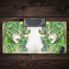 Green Gorgon Extended Mousepad