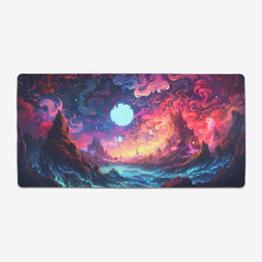 Cosmic Mountains Extended Mousepad